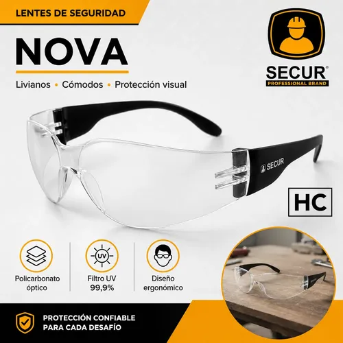 Lentes de seguridad Nova