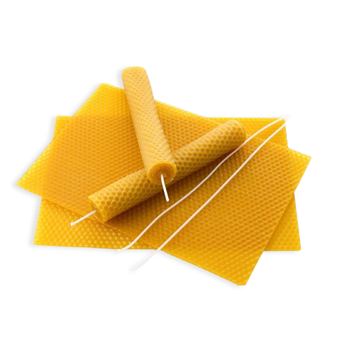 Cera Abeja En Laminas (Miel) 10 unidades