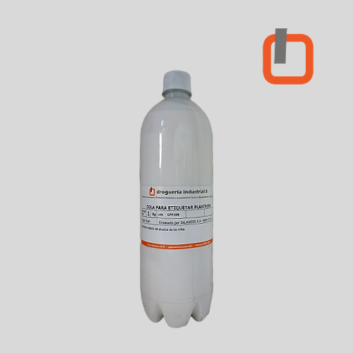 Cola para etiquetar plasicos 1kg