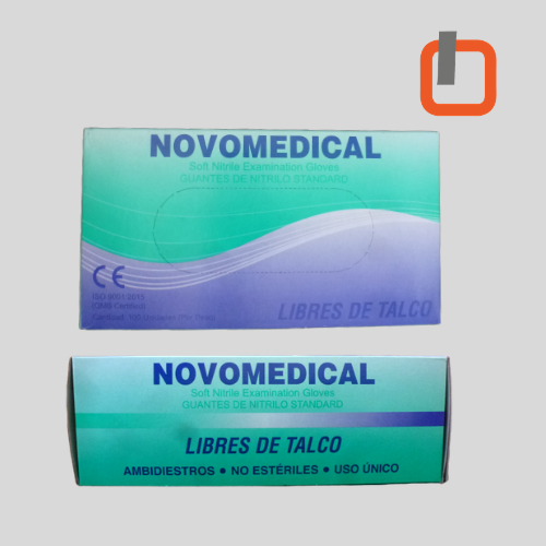 Guantes Descartable Nitrilo (caja 100 unidades)
