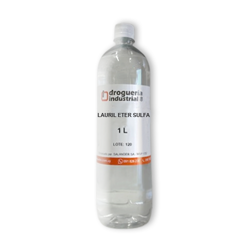 [000011321000412] Lauril eter sulfato de sodio 28% 1L
