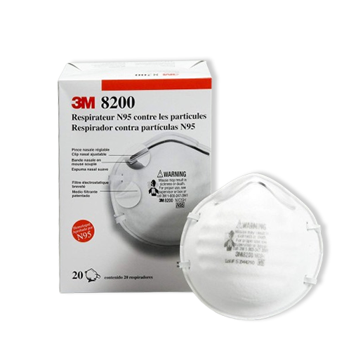 Mascarilla para polvos 3M 8200