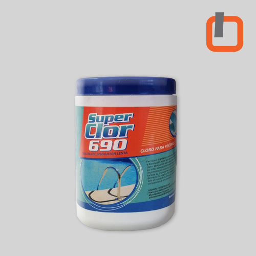 [00009101111803] Cloro superclor disolucion lenta SUPERCLOR 690T (1kg)